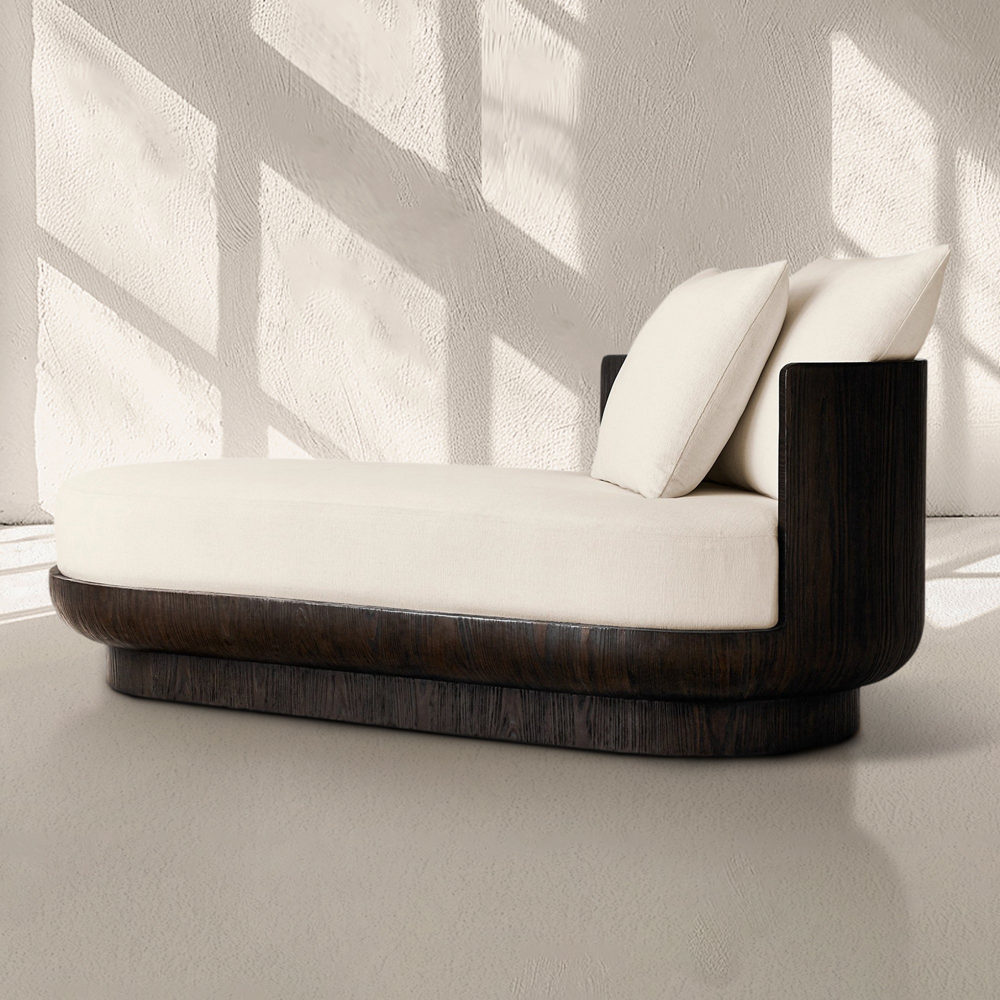 Cira Fabric Right-Arm Daybed - Zonesus