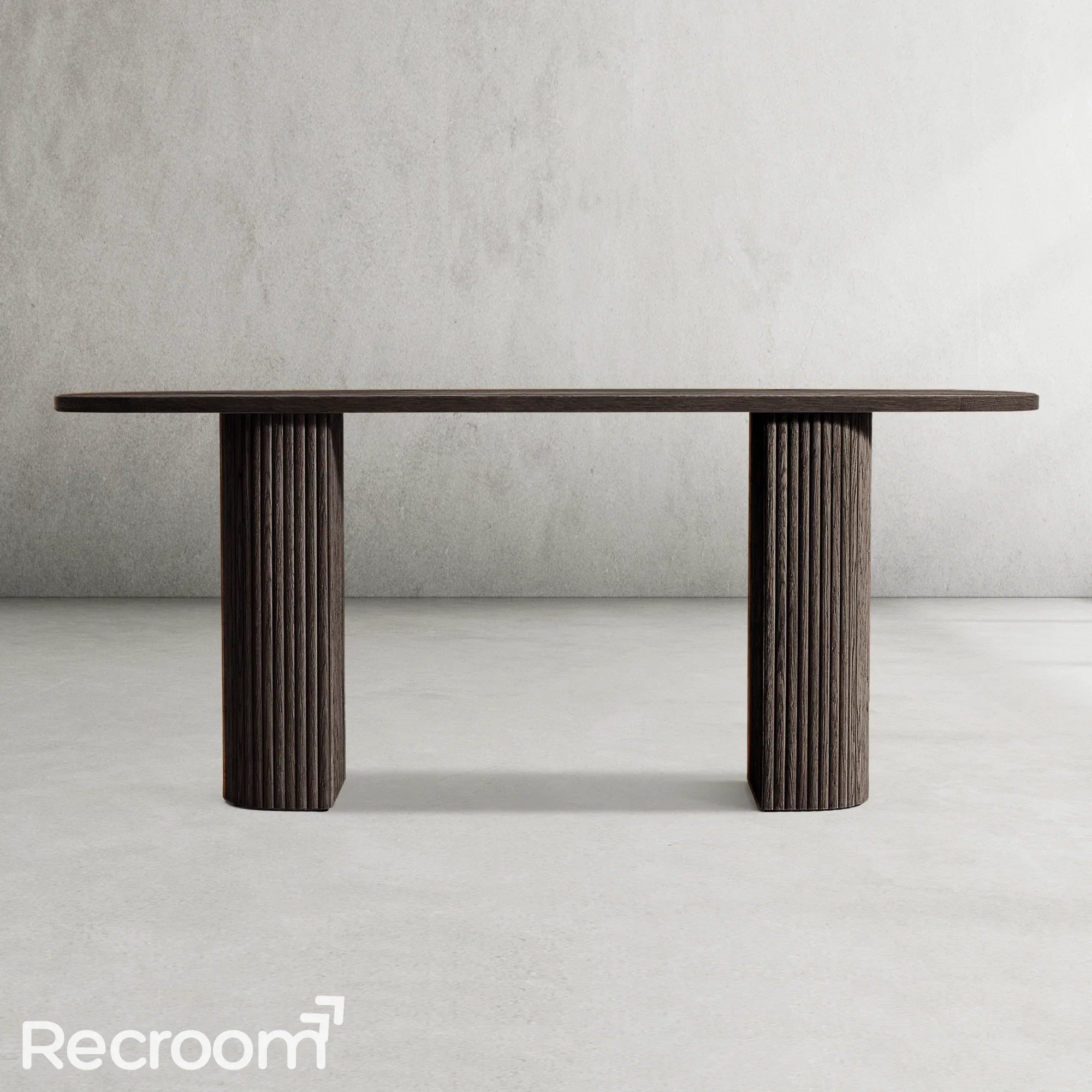 Muelho Plank Wood Console Table - Zonesus