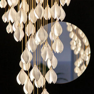 Bloom Ceramic Chandelier Light - Zonesus