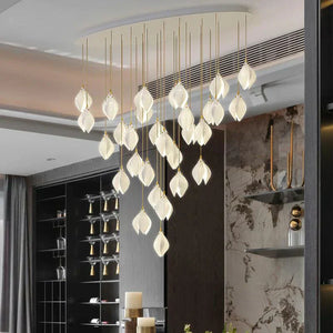 Bloom Ceramic Chandelier Light - Zonesus