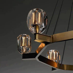 Brenner Contemporary Circular Living Room Chandelier - Zonesus