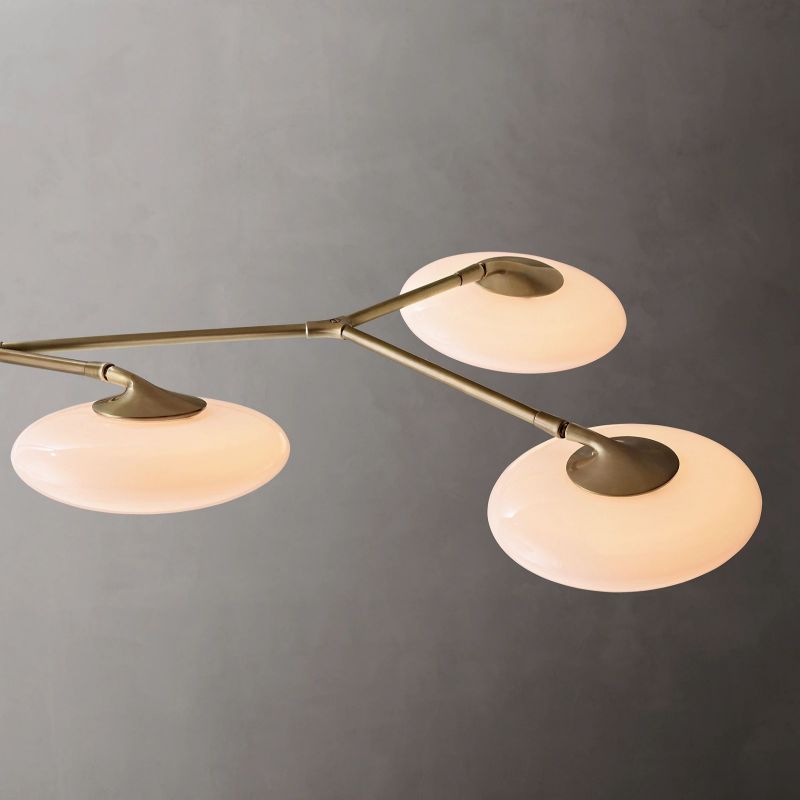 Brindille Linear Dining Room Chandelier 61" - Zonesus