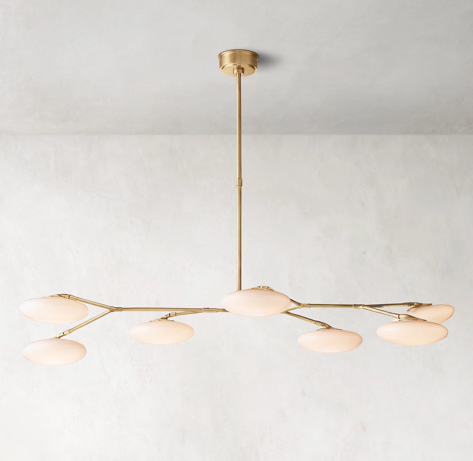 Brindille Linear Dining Room Chandelier 61" - Zonesus