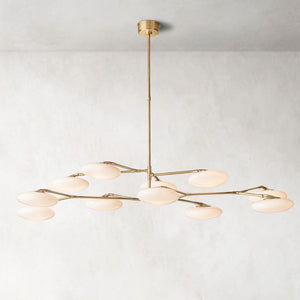 Brindille Linear Dining Room Chandelier 65" - Zonesus