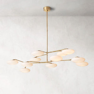 Brindille Linear Dining Room Chandelier 65" - Zonesus