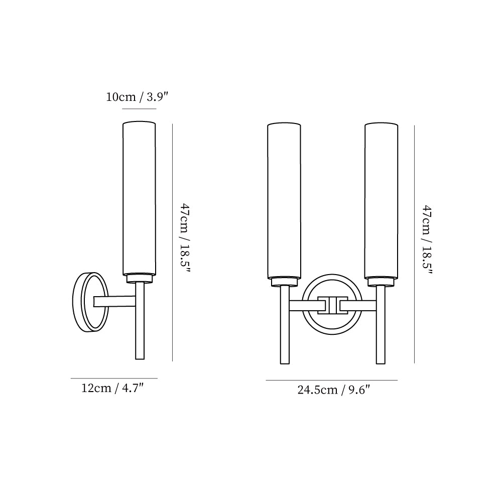 Brindisi Alabaster Wall Lamp - Zonesus