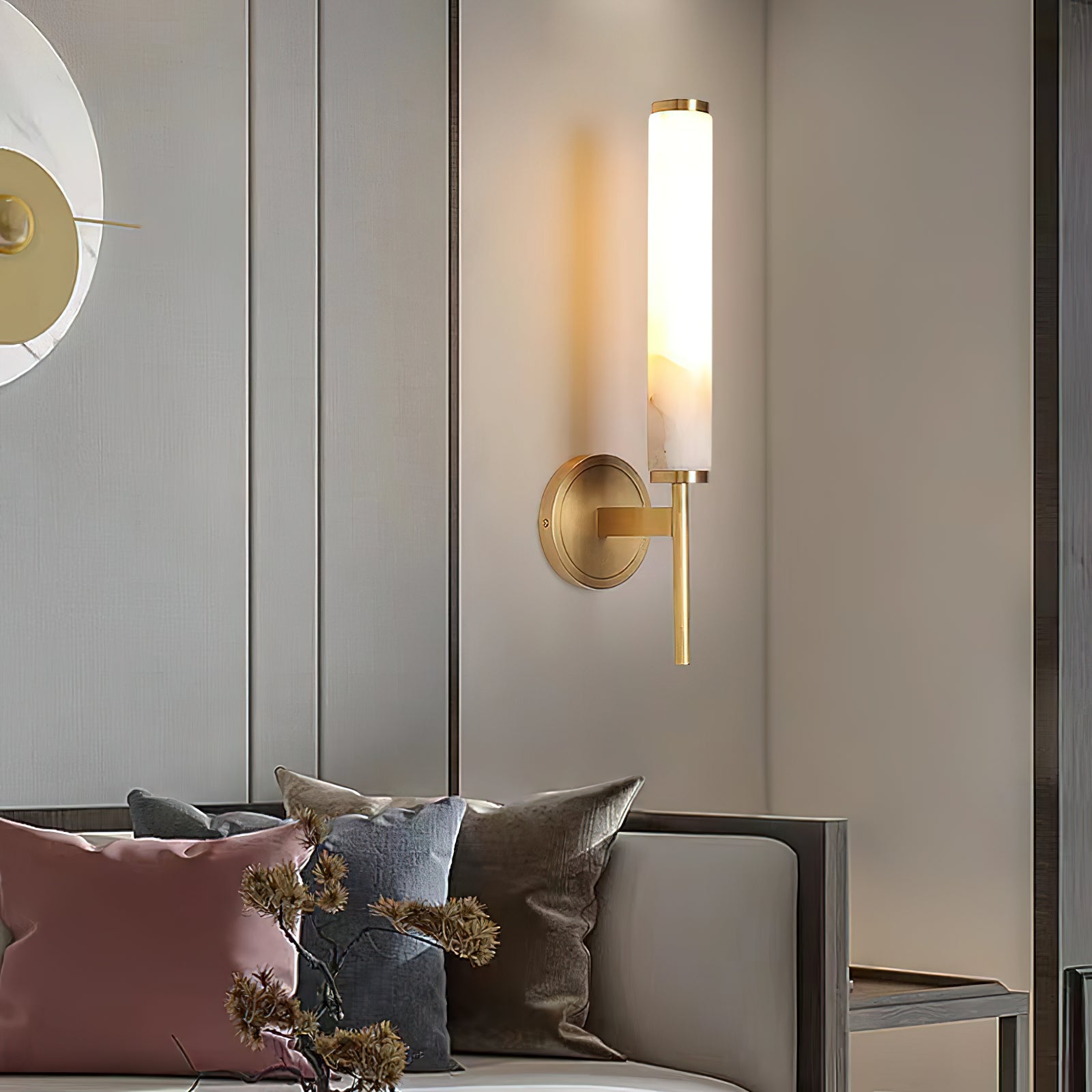 Brindisi Alabaster Wall Lamp - Zonesus
