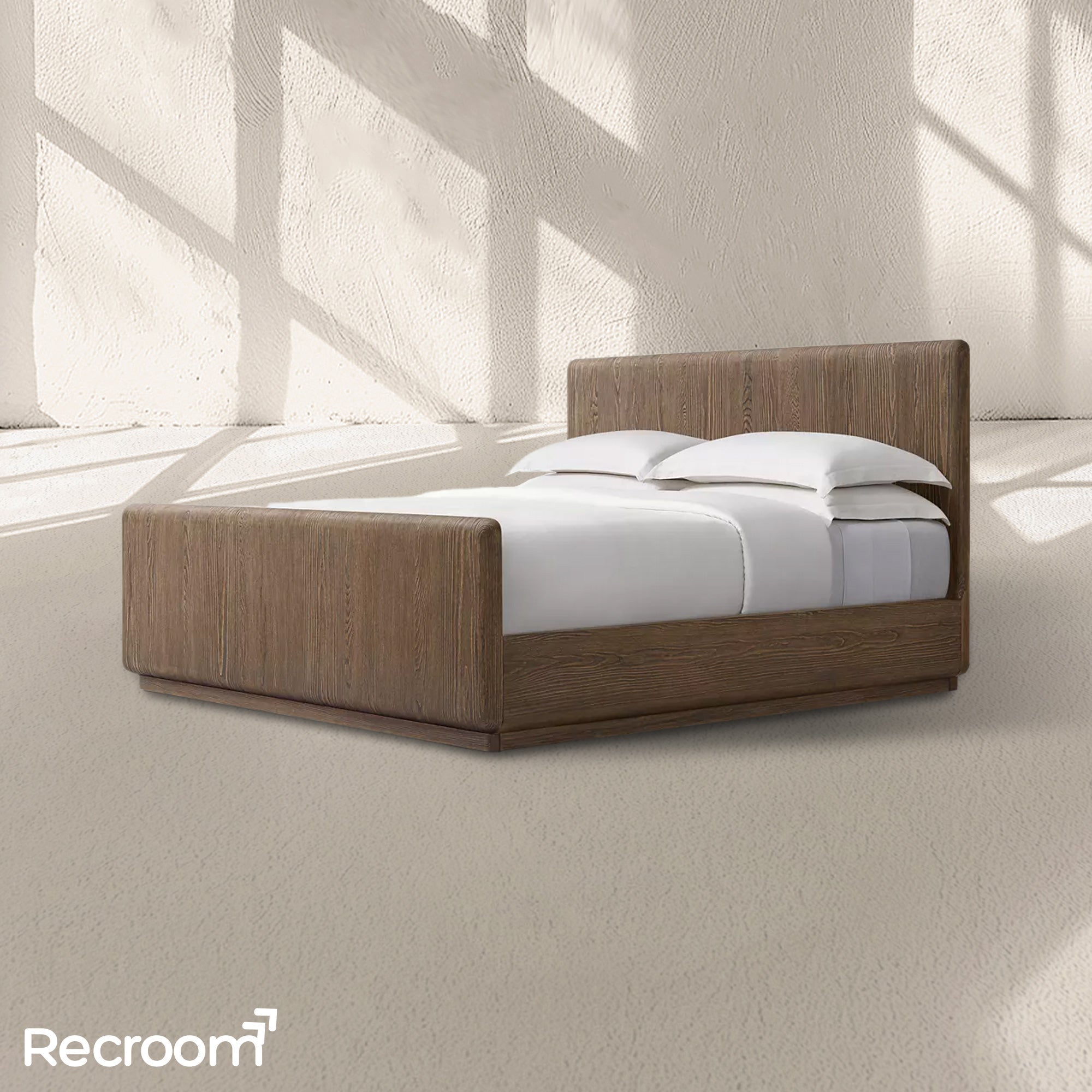 Cira Panel Bed with Footboard - Zonesus