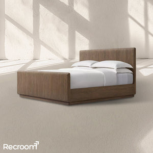 Cira Panel Bed with Footboard - Zonesus