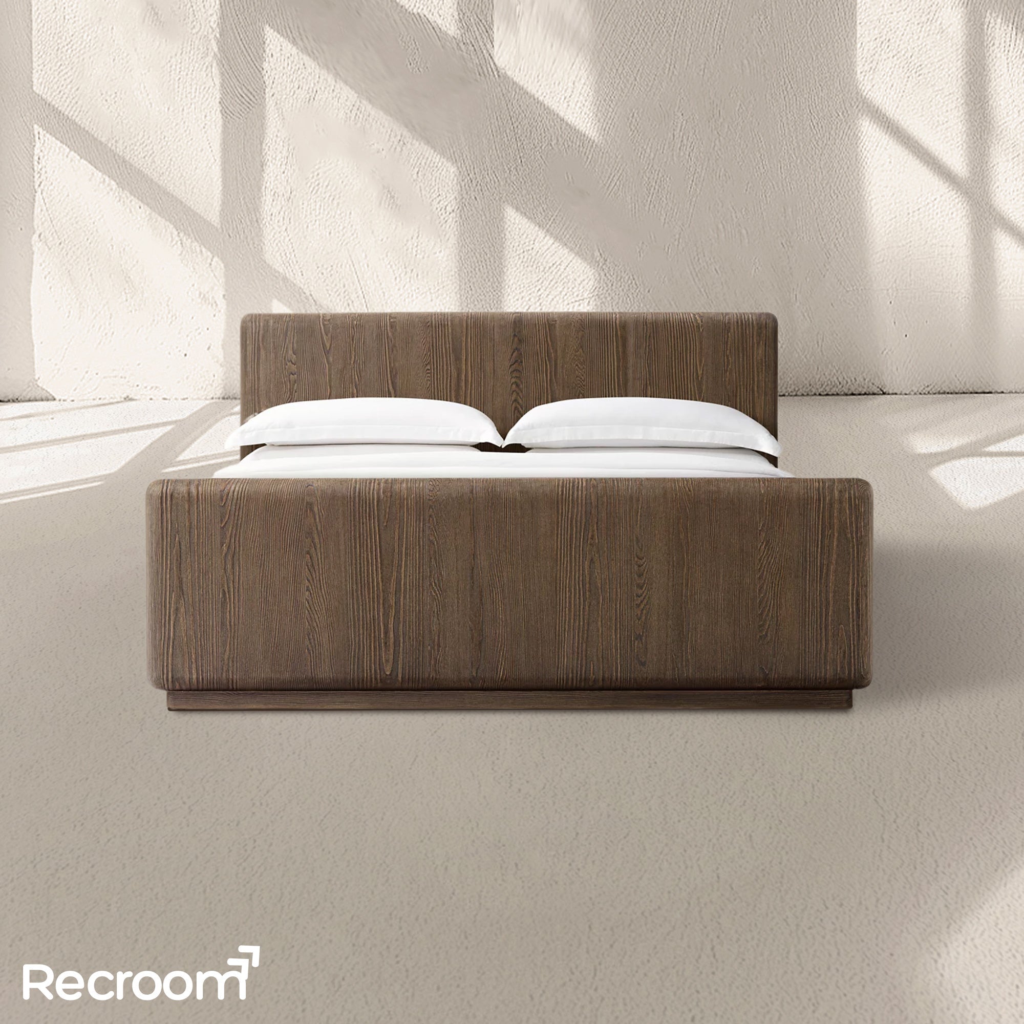 Cira Panel Bed with Footboard - Zonesus