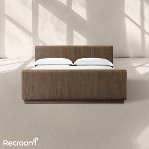Cira Panel Bed with Footboard - Zonesus