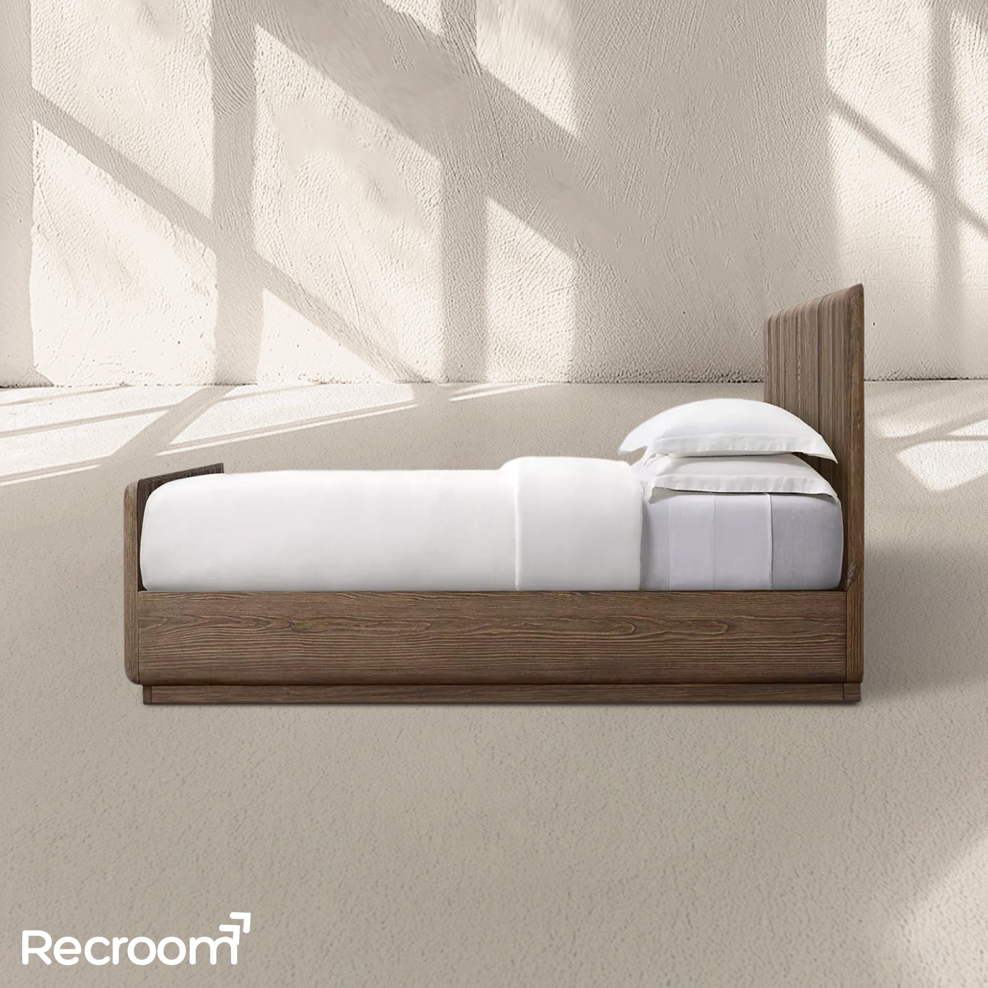 Cira Panel Bed with Footboard - Zonesus