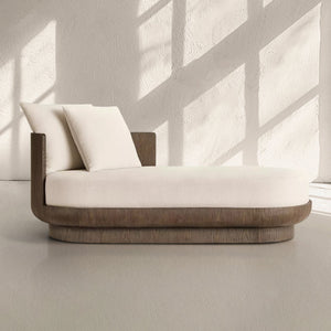 Cira Fabric Left-Arm Daybed - Zonesus