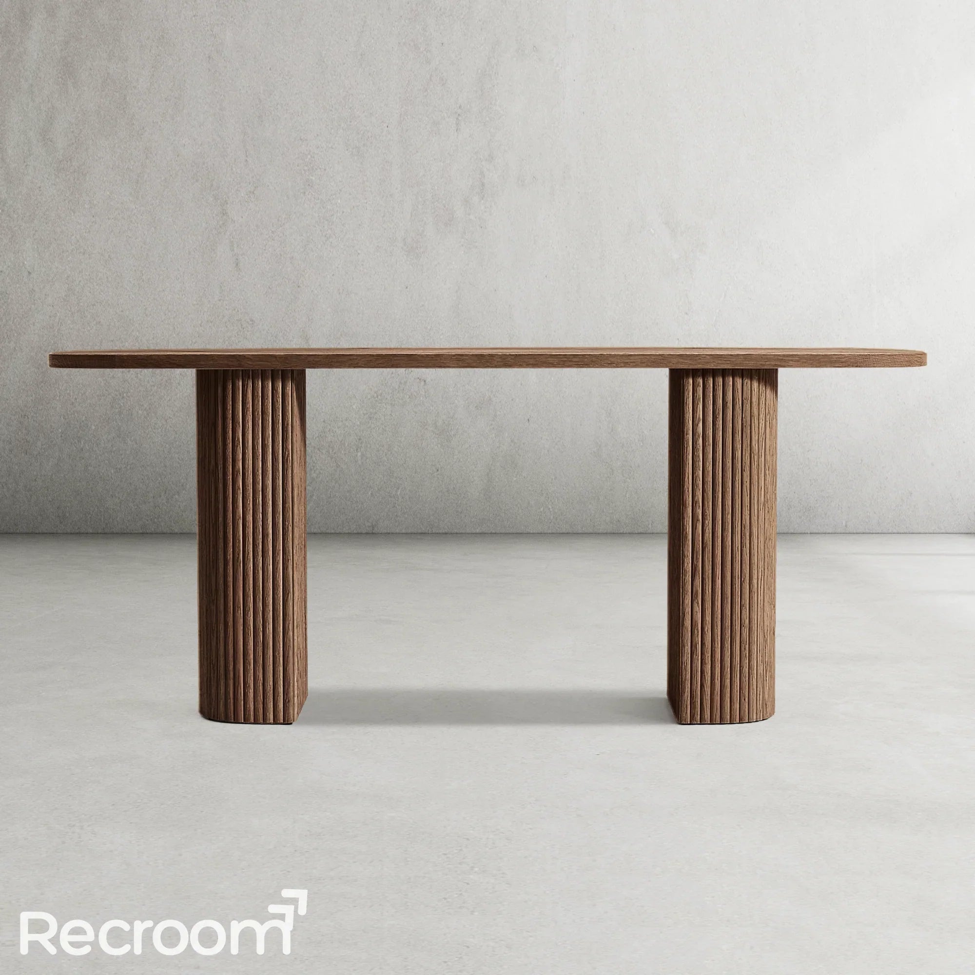 Muelho Plank Wood Console Table - Zonesus