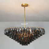 Chia Round Tired Chandelier 47" - Zonesus