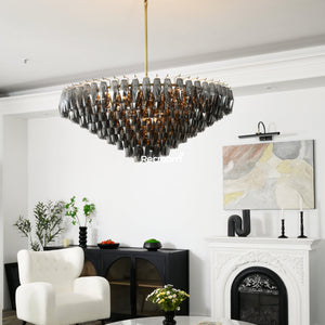 Chia Round Tired Chandelier 47" - Zonesus