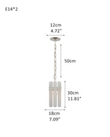 Large Alabaster Rectangular Chandelier Wide 40“ 45” with Chrome Frame for dining room