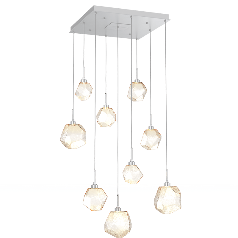 Art Twisted Square Chandelier - Zonesus