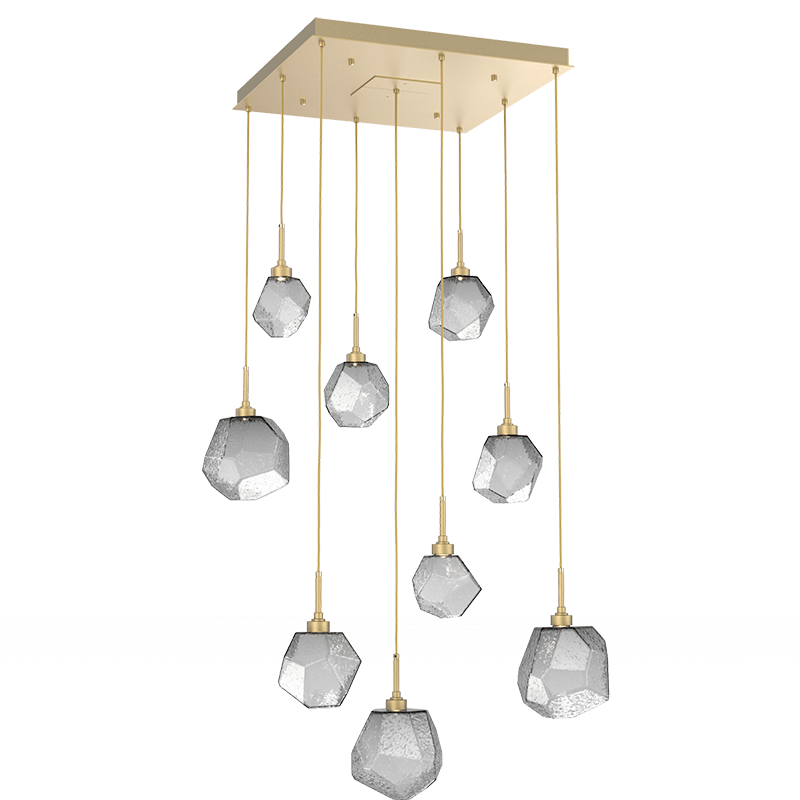 Art Twisted Square Chandelier - Zonesus