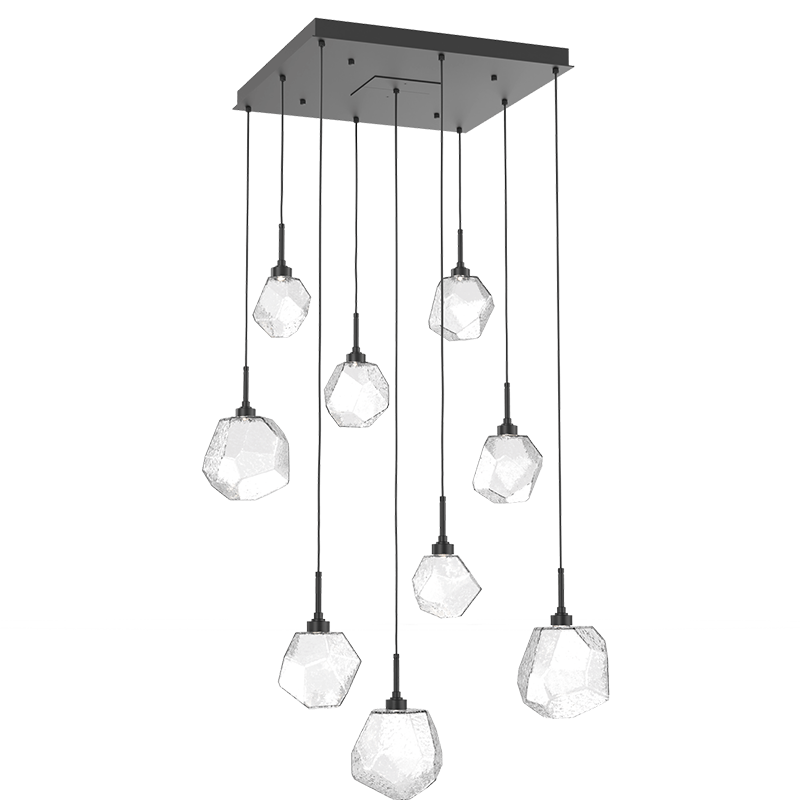 Art Twisted Square Chandelier - Zonesus
