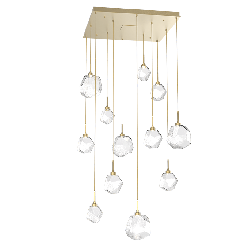 Art Twisted Square Chandelier - Zonesus