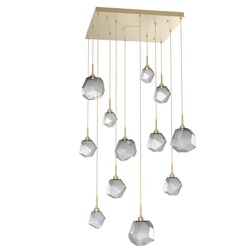 Art Twisted Square Chandelier - Zonesus