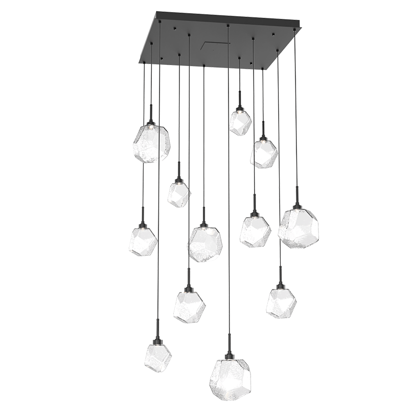 Art Twisted Square Chandelier - Zonesus
