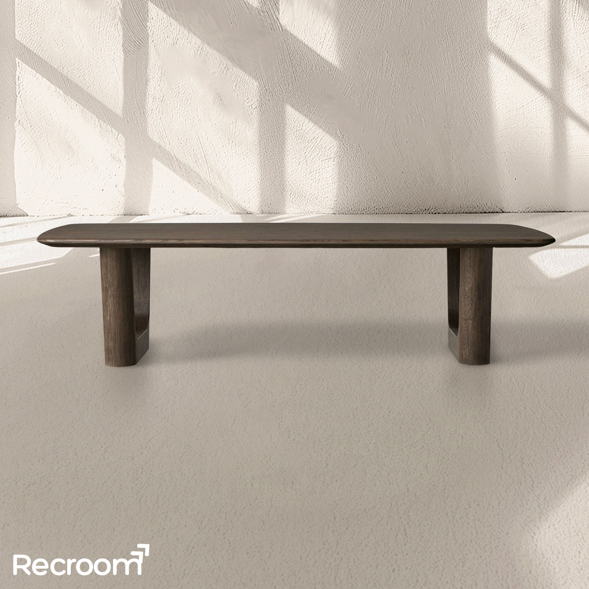 San Germani 72" Wood Coffee Table with Rennes Base - Zonesus