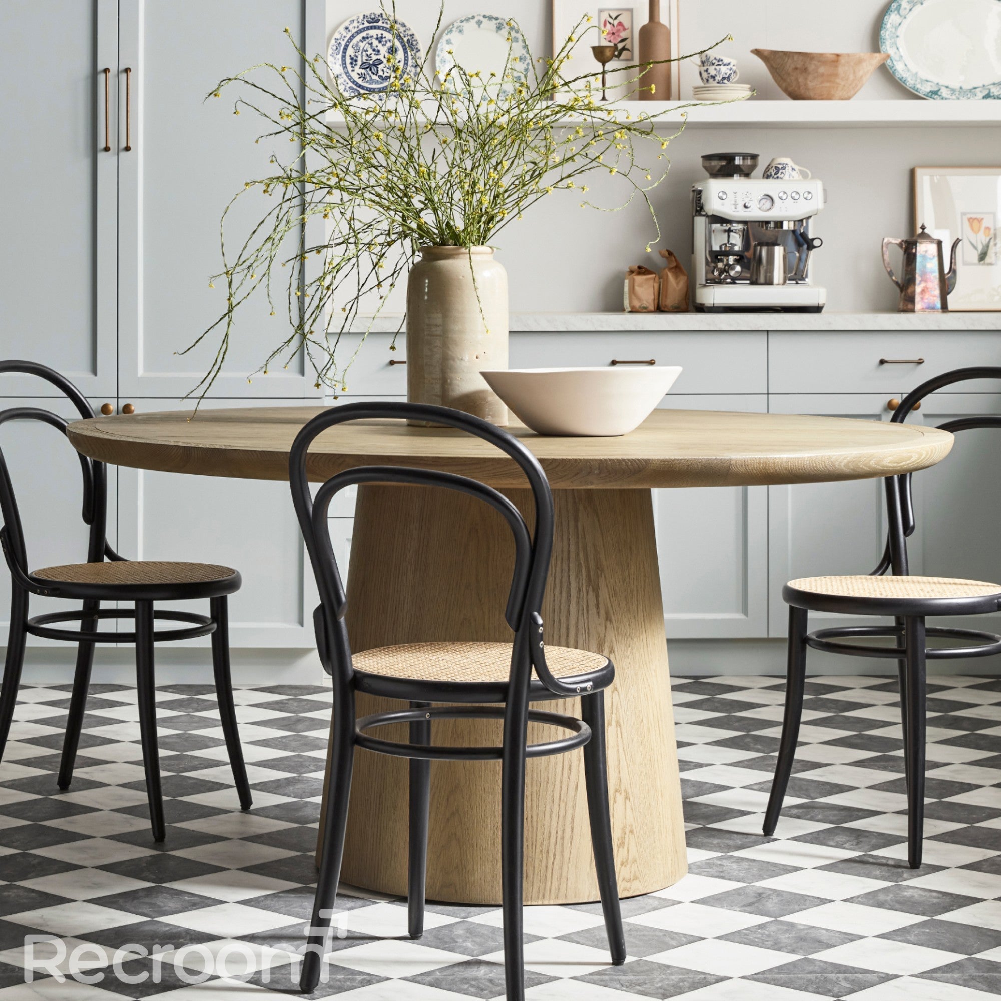 Radva Round Dining Table - Zonesus