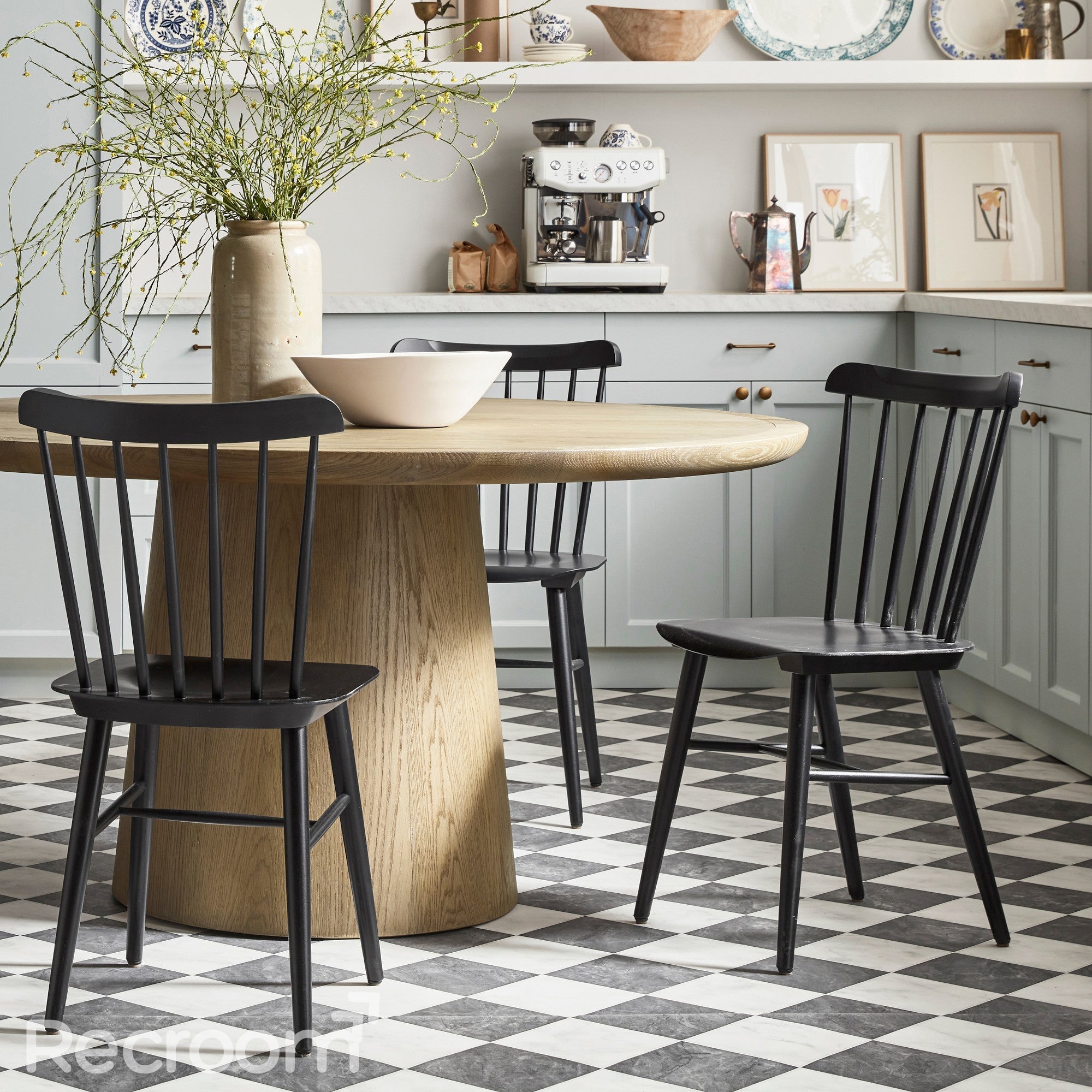 Radva Round Dining Table - Zonesus