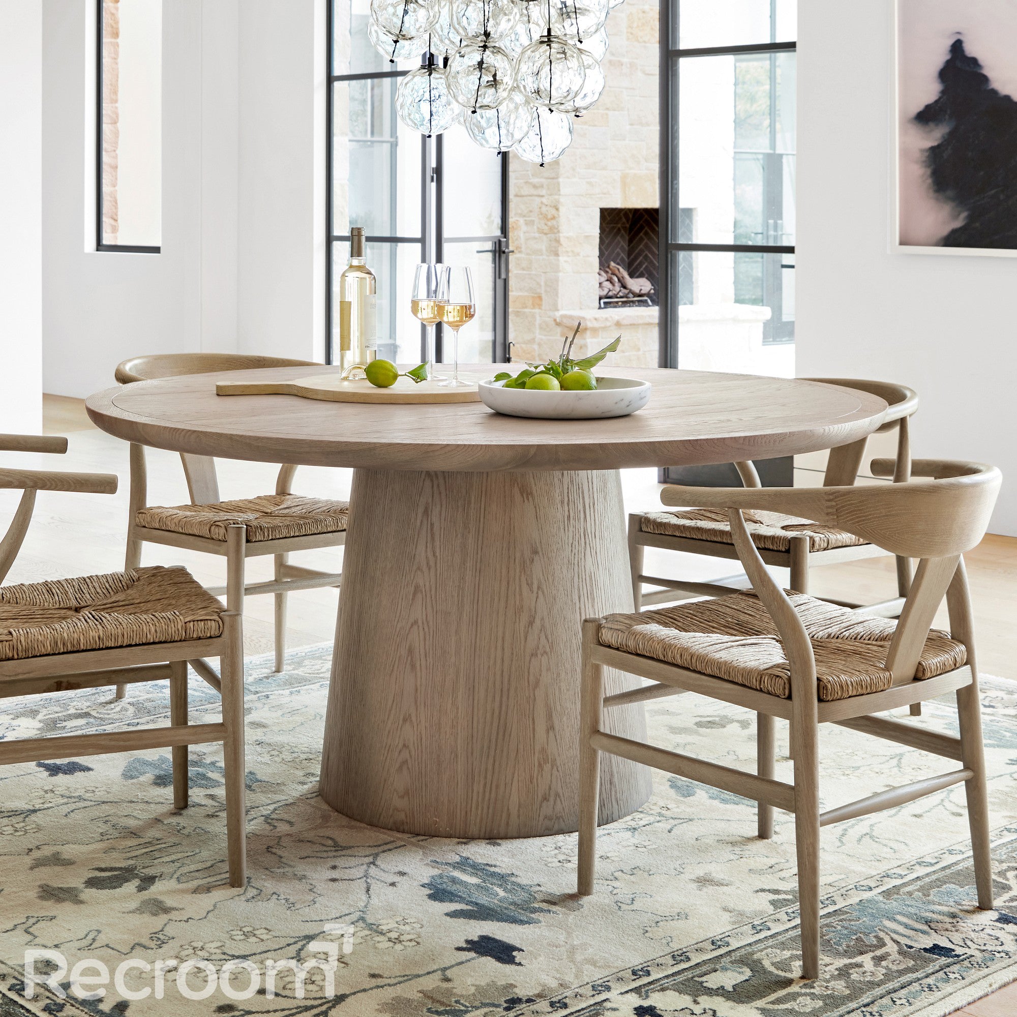 Radva Round Dining Table - Zonesus