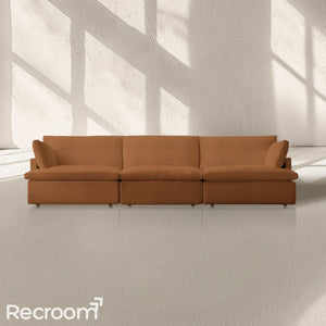 Kloud Track Arm 3-Seat Sofa - Zonesus