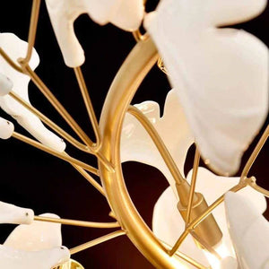 Ceramic Ginkgo Modern Chandelier - Zonesus