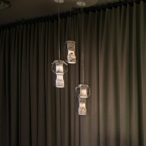Glass Alabaster Pendant Lamp - Zonesus