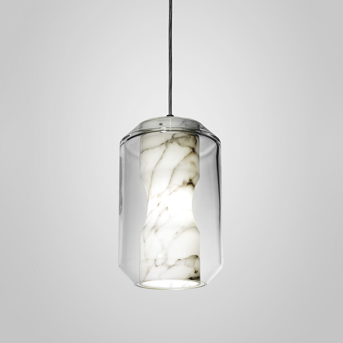 Glass Alabaster Pendant Lamp - Zonesus