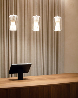 Glass Alabaster Pendant Lamp - Zonesus