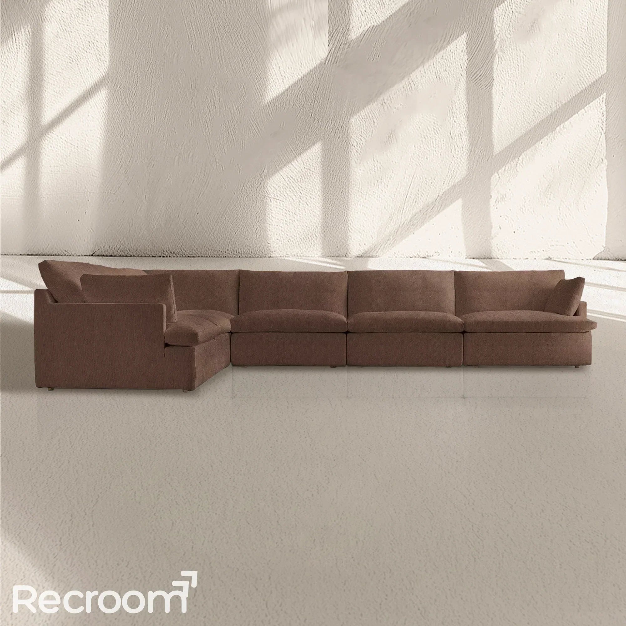 Kloud Modular Track Arm Left-Arm L-Sectional - Zonesus