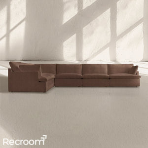 Kloud Modular Track Arm Left-Arm L-Sectional - Zonesus