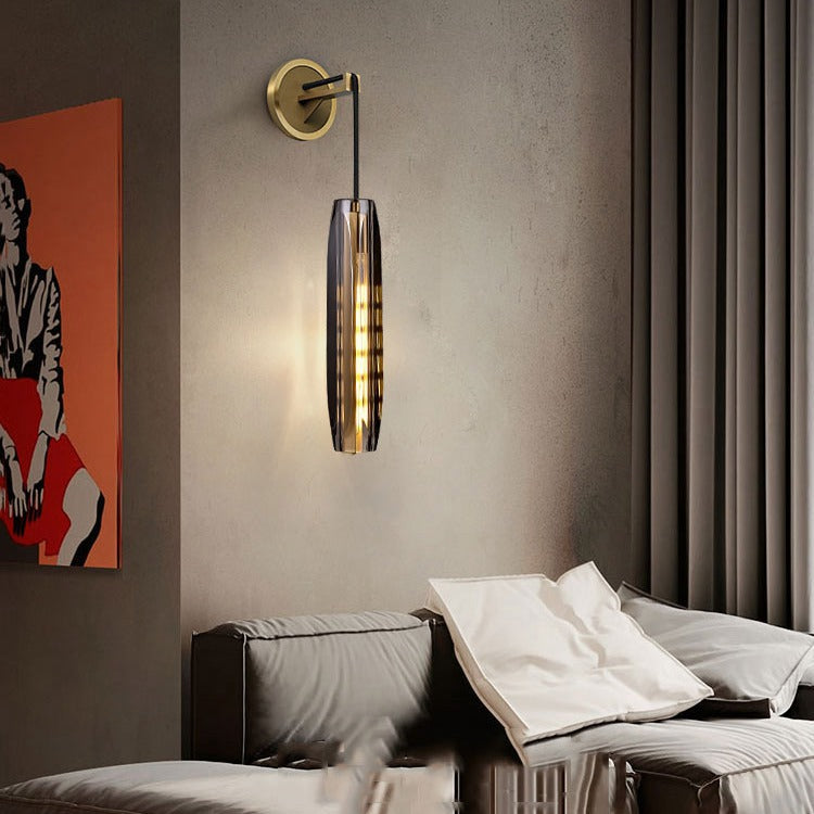 Crystal Pendant Shad Wall Sconce For Dinner Room - Zonesus