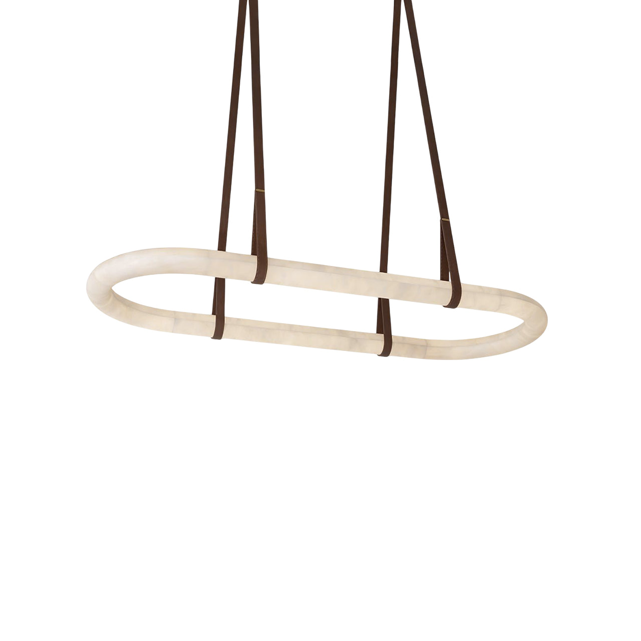 Circle Alabaster Chandelier - Zonesus