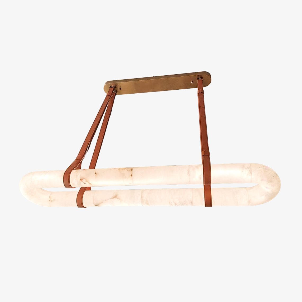 Circle Alabaster Chandelier - Zonesus