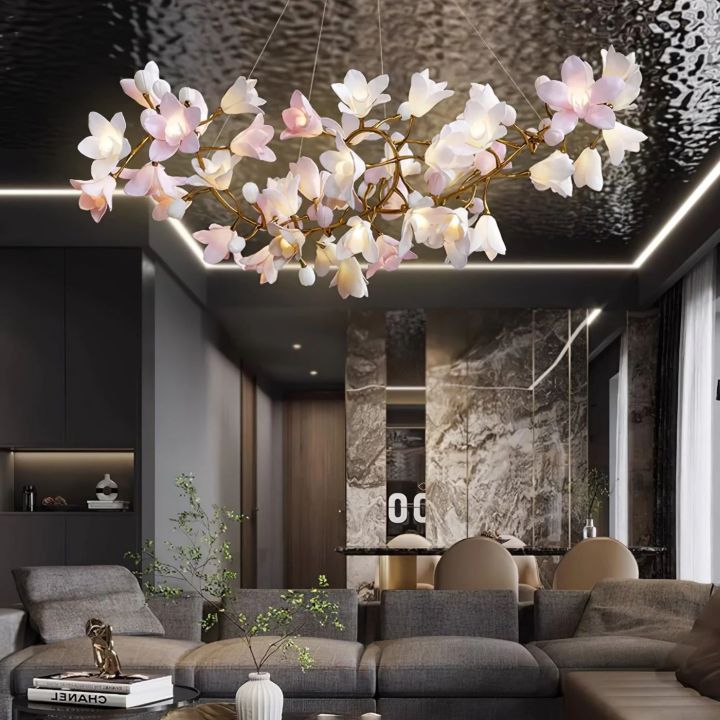 Circular Blossom Chandelier - Zonesus