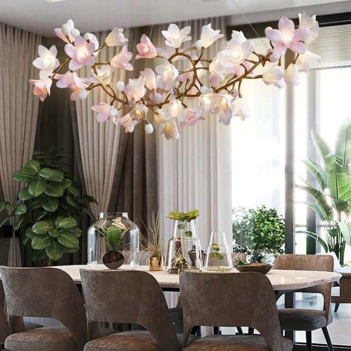 Circular Blossom Chandelier - Zonesus