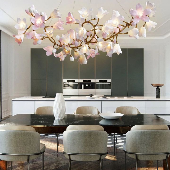 Circular Blossom Chandelier - Zonesus