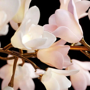 Circular Blossom Chandelier - Zonesus