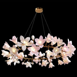 Circular Blossom Chandelier - Zonesus