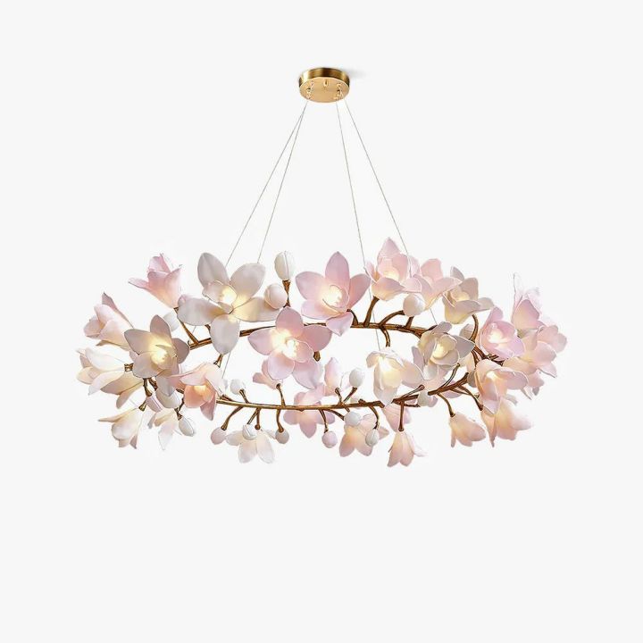 Circular Blossom Chandelier - Zonesus