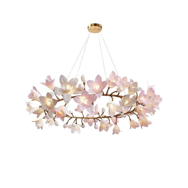 Circular Blossom Chandelier - Zonesus