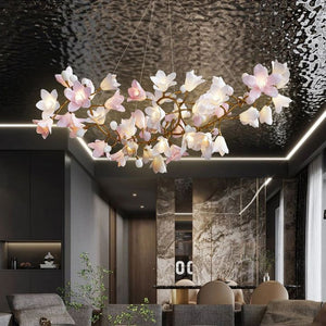 Circular Blossom Chandelier - Zonesus
