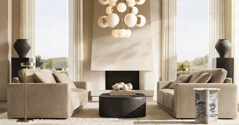 Modere Tall Chandelier - Zonesus